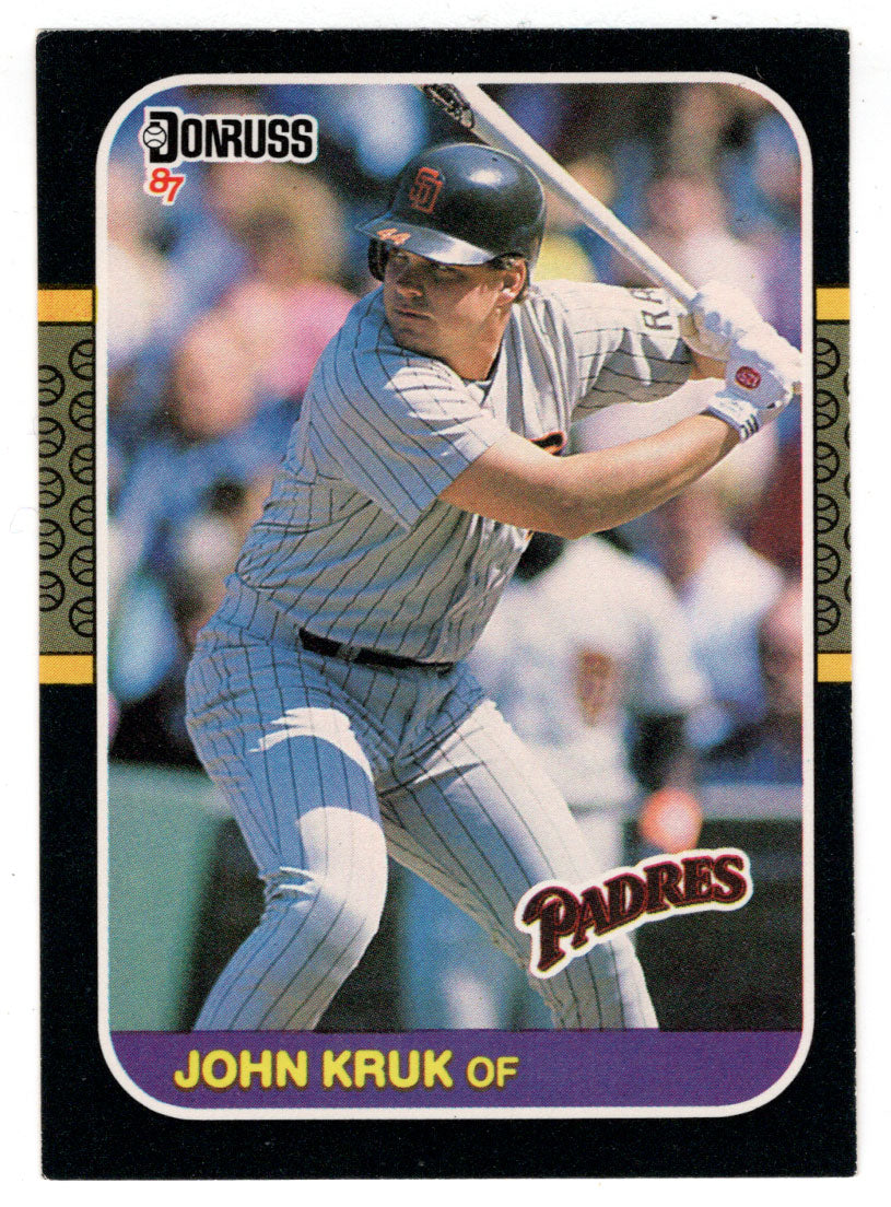 John Kruk RC - San Diego Padres (MLB Baseball Card) 1987 Donruss # 328 –  PictureYourDreams