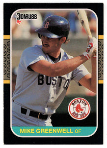 Mike Greenwell RC - Boston Red Sox (MLB Baseball Card) 1987 Donruss # –  PictureYourDreams