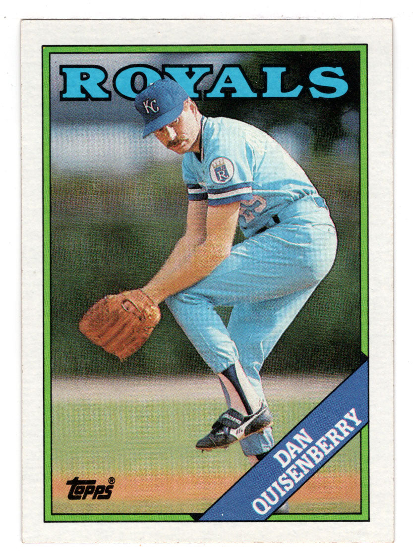 Dan Quisenberry - Kansas City Royals (MLB Baseball Card) 1988 Topps # –  PictureYourDreams