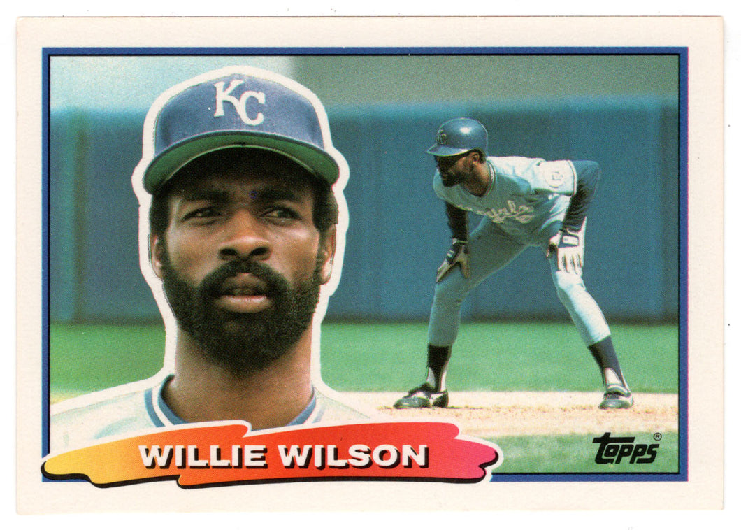 Willie Wilson Baseball Trading Cards