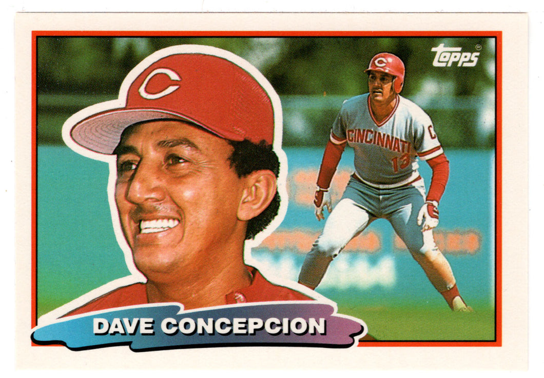 Dave Concepcion - Cincinnati Reds (MLB Baseball Card) 1988 Topps Big # –  PictureYourDreams
