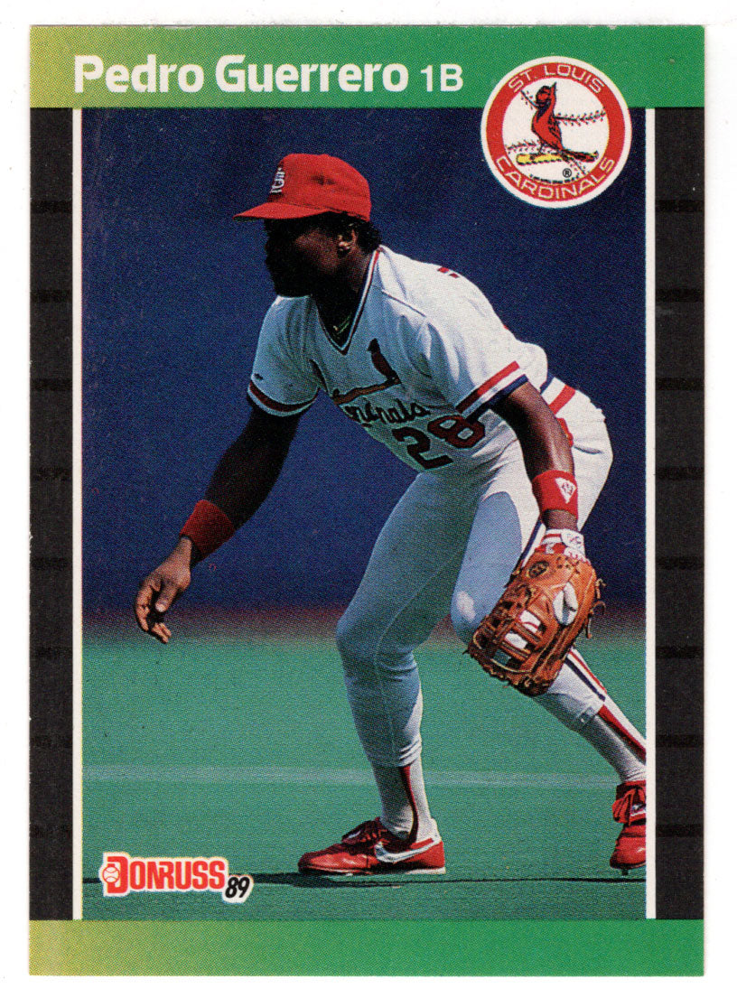 Pedro Guerrero - St. Louis Cardinals (MLB Baseball Card) 1989 Donruss –  PictureYourDreams