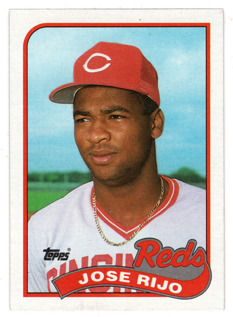 Jose Rijo - Cincinnati Reds (MLB Baseball Card) 1989 Topps # 135 Mint –  PictureYourDreams