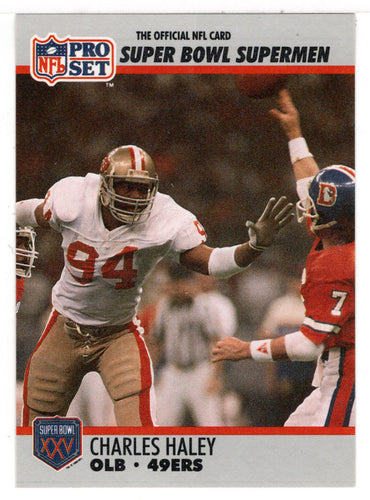 Football Cards - 1990-91 Pro Set Super Bowl XXV 49ers