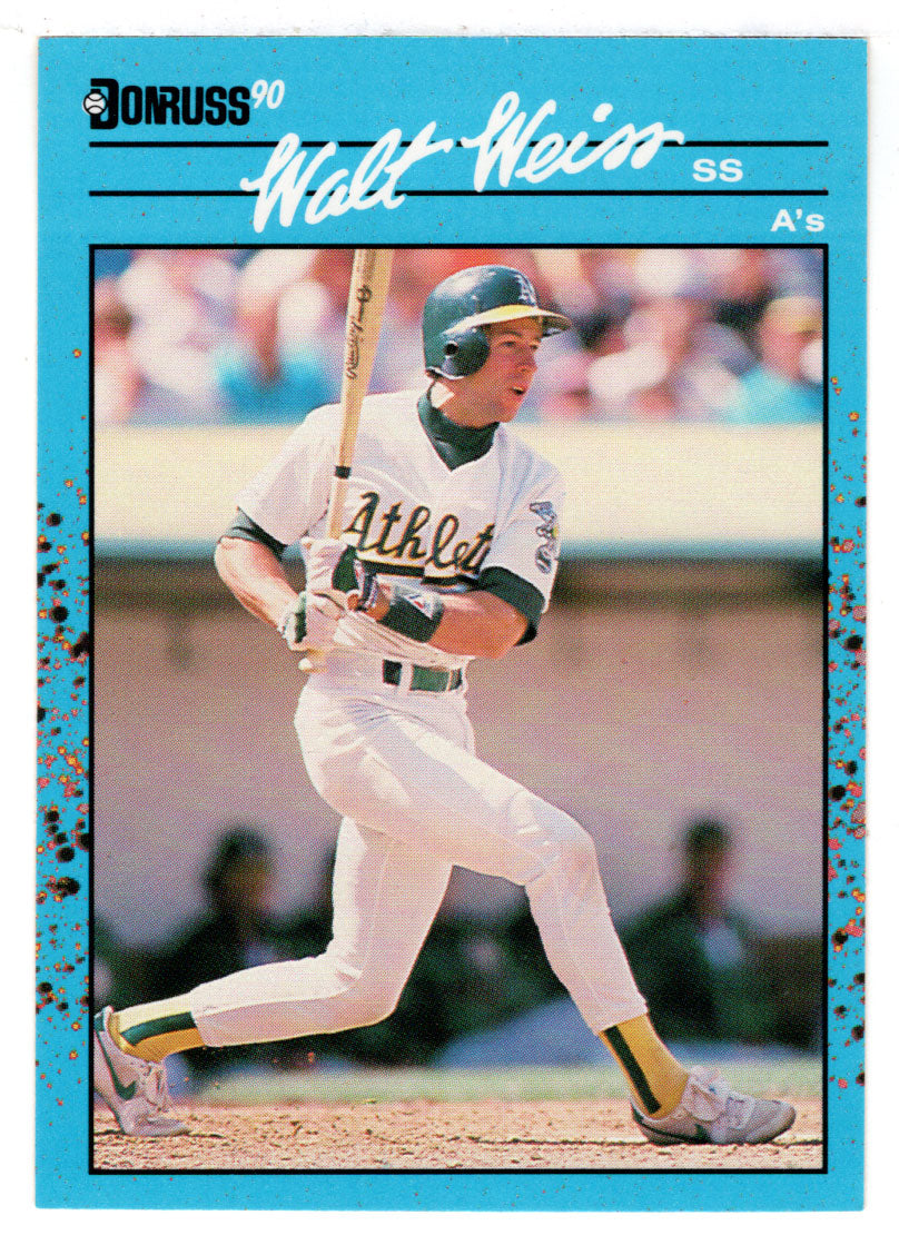 Walt Weiss - Oakland Athletics (MLB Baseball Card) 1990 Donruss Best A –  PictureYourDreams