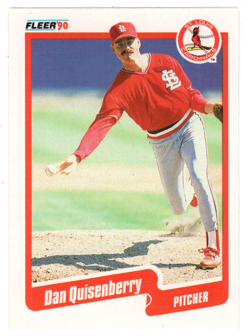 Dan Quisenberry - St. Louis Cardinals (MLB Baseball Card) 1990 Fleer # –  PictureYourDreams