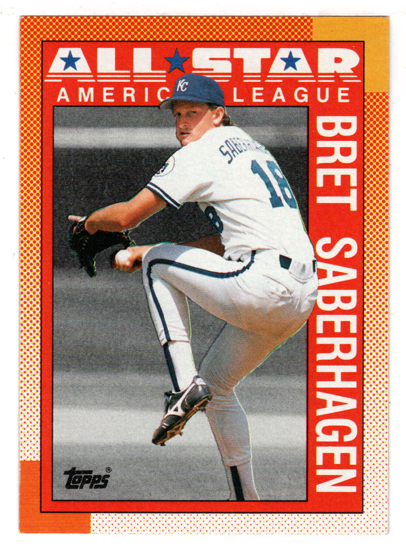 Bret Saberhagen - Kansas City Royals - All Star (MLB Baseball Card