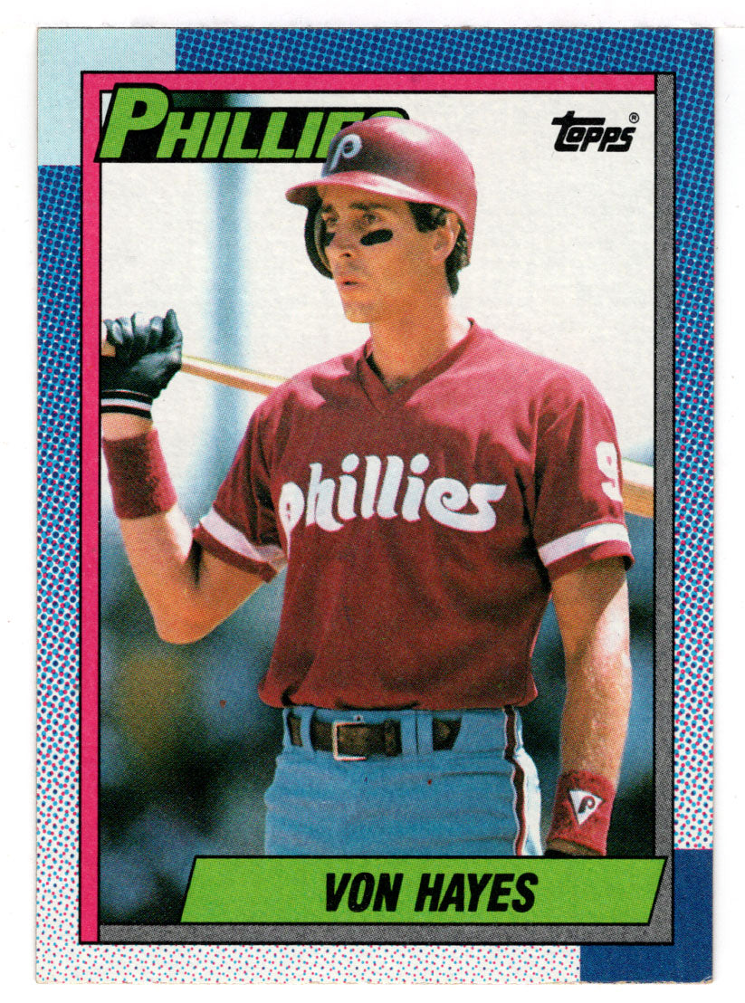 Von Hayes - Philadelphia Phillies (MLB Baseball Card) 1990 Topps # 710 –  PictureYourDreams