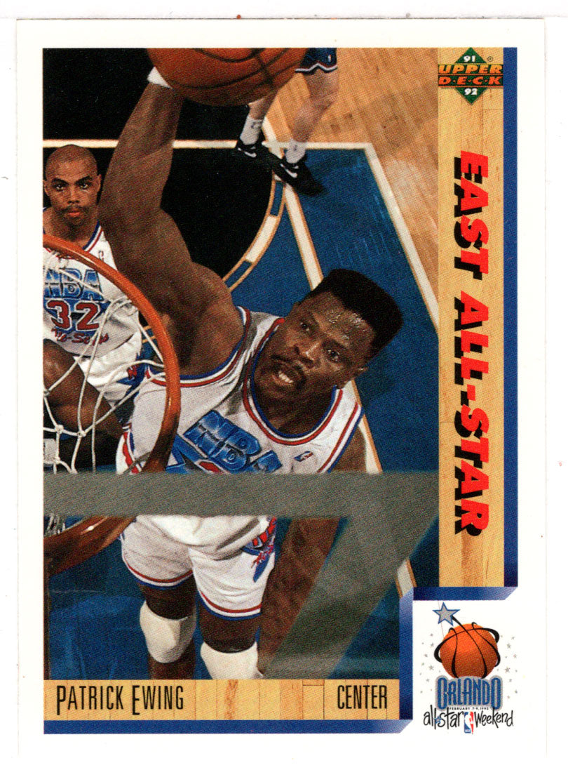 patrick ewing all star card