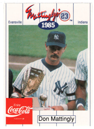 Don Mattingly - 1984 Batting Title 343 (MLB Baseball Card) 1991