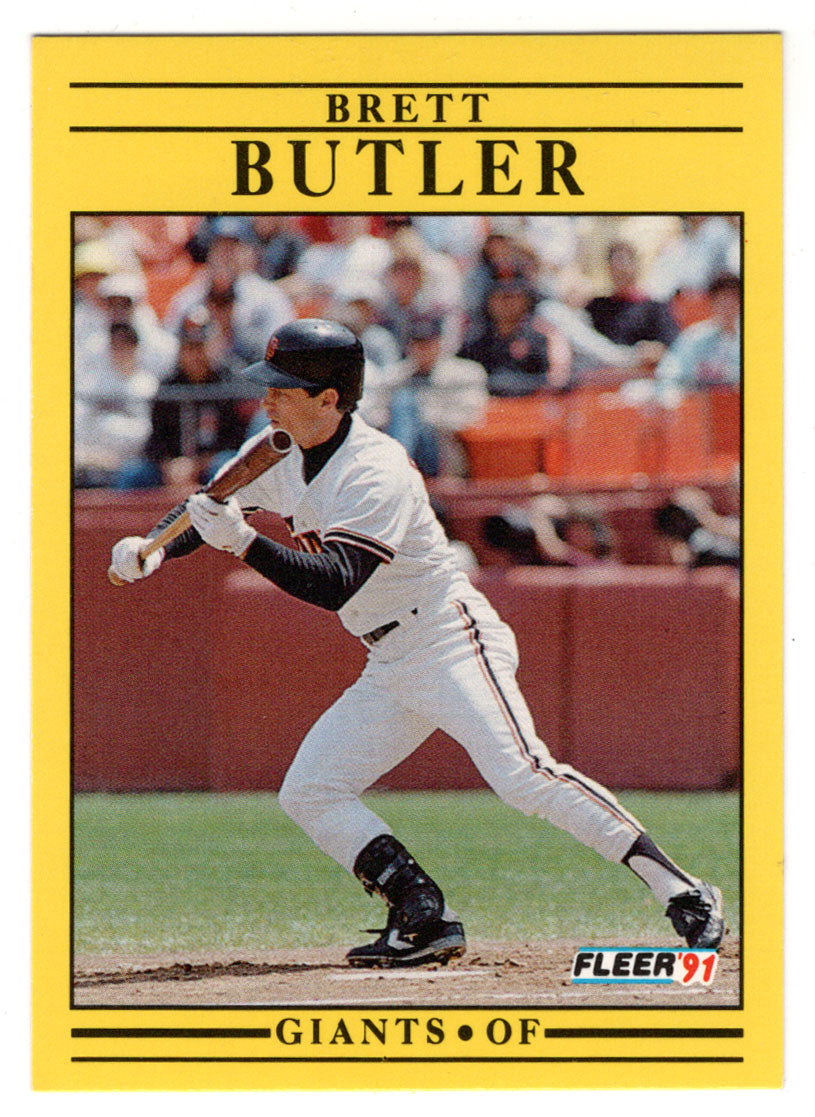 My Favorite San Francisco Giants Player: Brett Butler