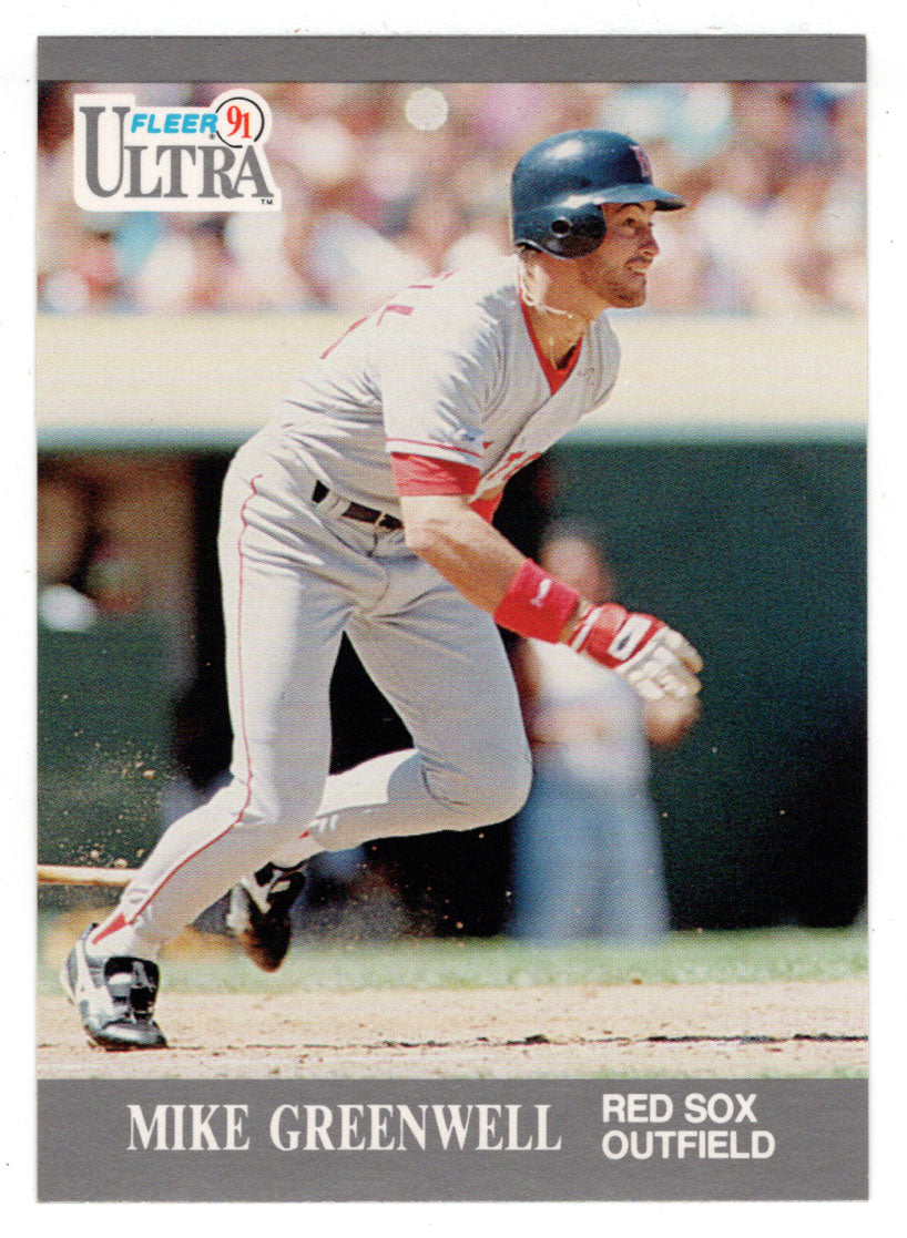 Mike Greenwell - Boston Red Sox (MLB Baseball Card) 1991 Fleer Ultra # –  PictureYourDreams