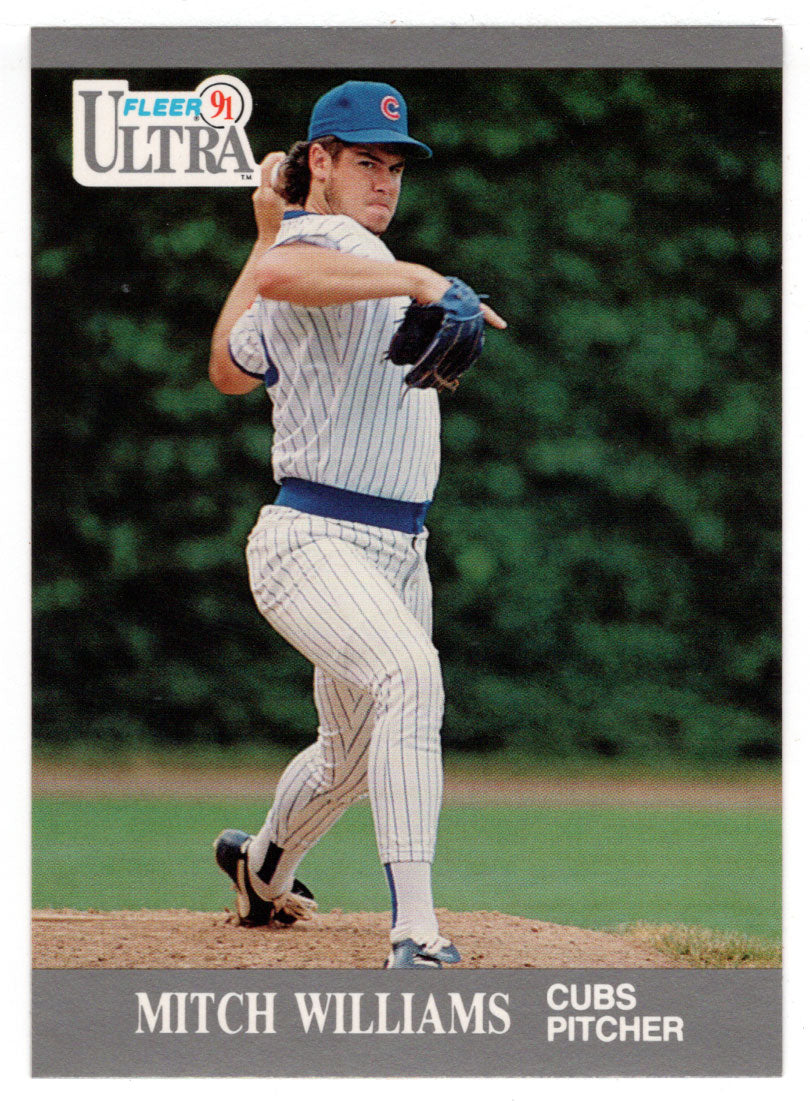 Mitch Williams - Chicago Cubs (MLB Baseball Card) 1991 Fleer Ultra