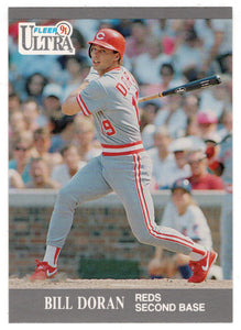 1991 Bill Doran Baseball Card 