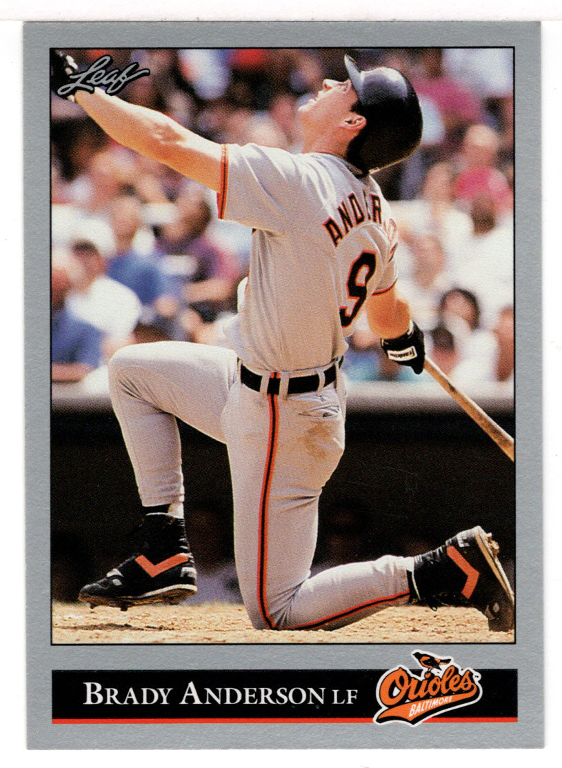 Brady Anderson - Baltimore Orioles (MLB Baseball Card) 1992 Leaf