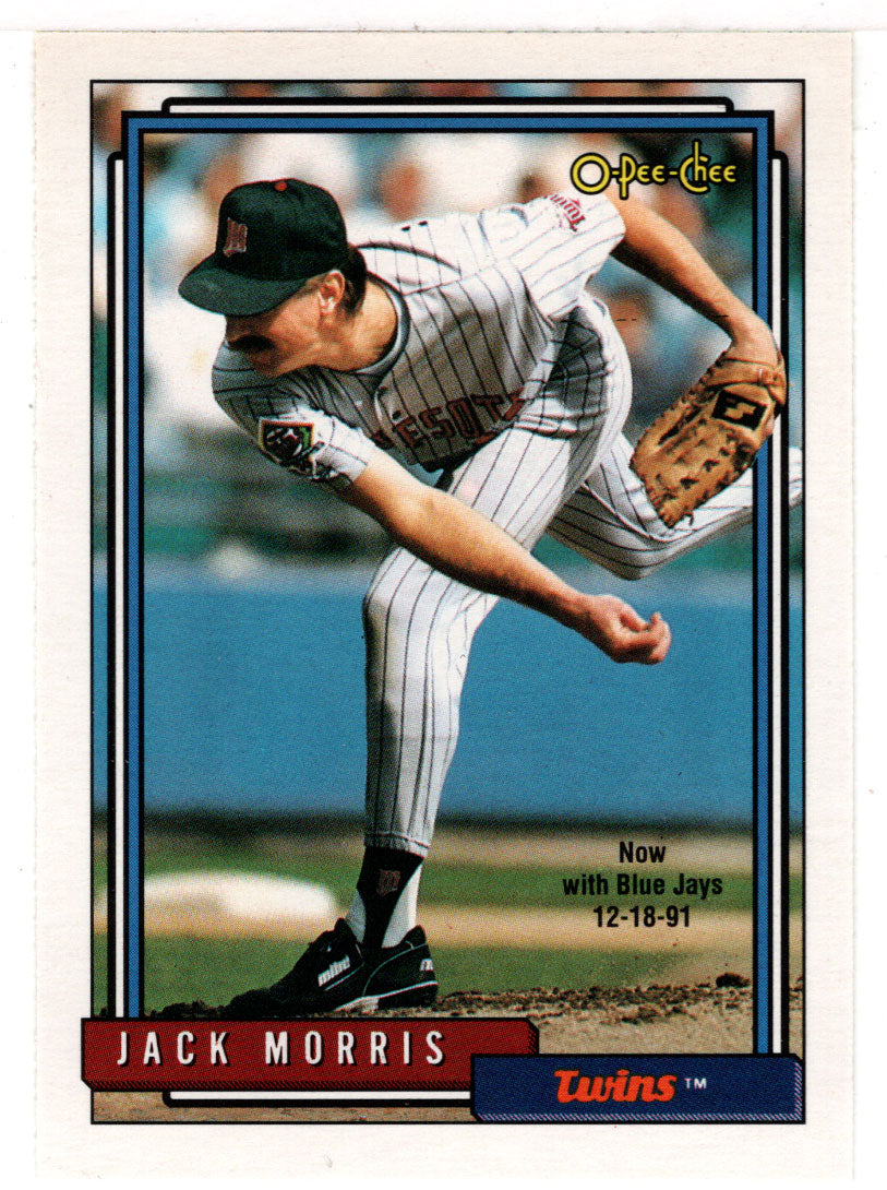 Other, Jack Morris Baseball Card