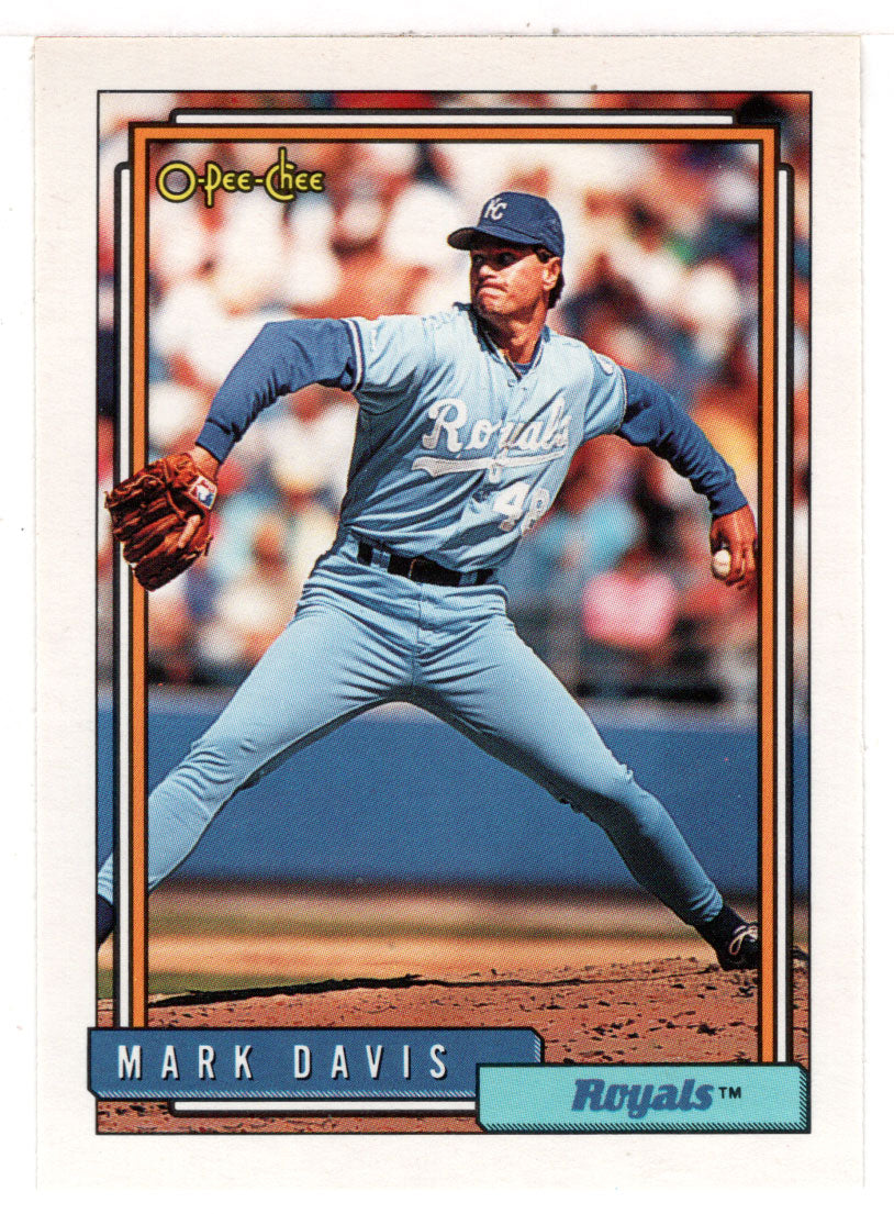 Mark Davis - Kansas City Royals (MLB Baseball Card) 1992 O-Pee-Chee # 766 Mint
