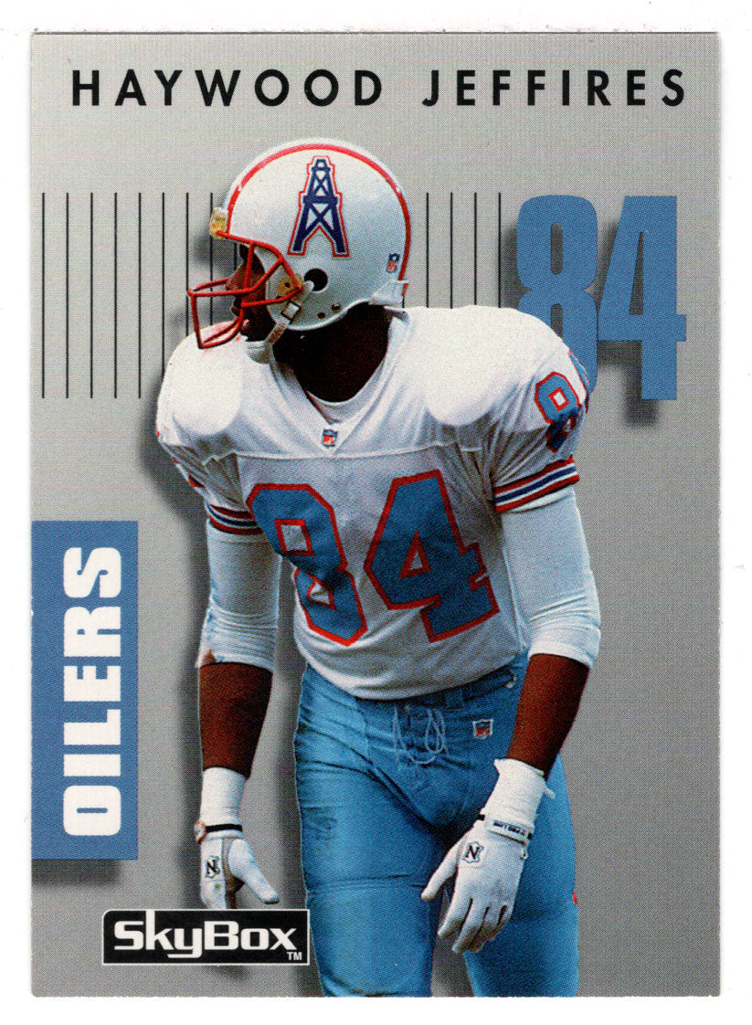 Haywood Jeffires - Houston Oilers (NFL Football Card) 1992 Skybox Prim –  PictureYourDreams