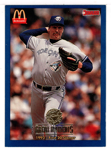 George Bell (MLB Baseball Card) 1993 Donruss McDonald's Toronto Blue J –  PictureYourDreams