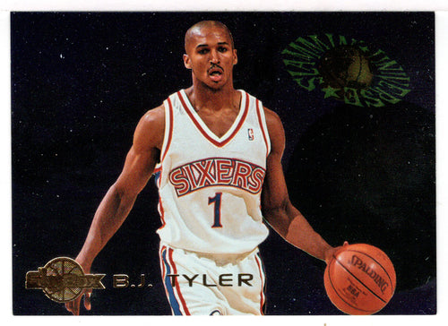 Gheorghe Muresan - Shawn Bradley - Washington Bullets - Philadelphia 76ers  - Dynamic Duals (NBA Basketball Card) 1994-95 SkyBox Premium # 196 Mint