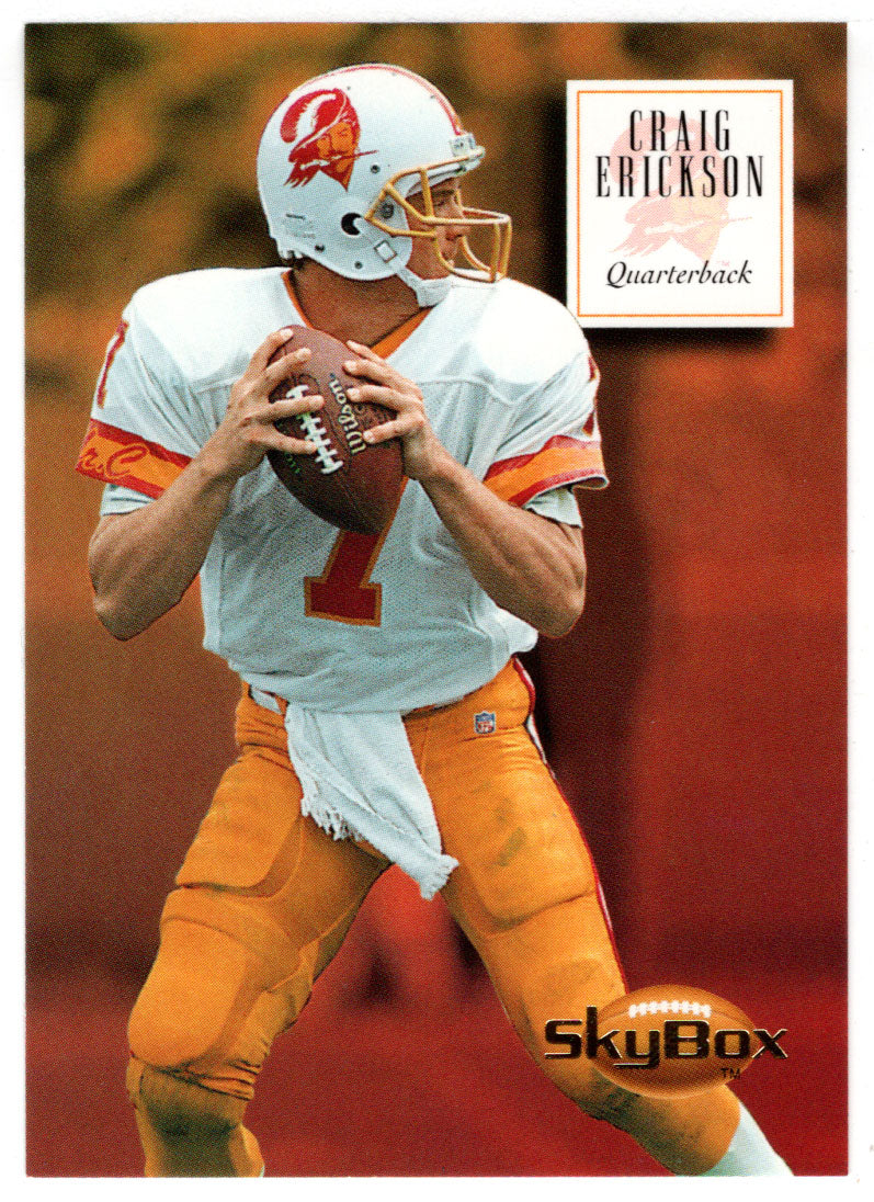 Craig Erickson - Tampa Bay Buccaneers (NFL Football Card) 1994 Skybox –  PictureYourDreams