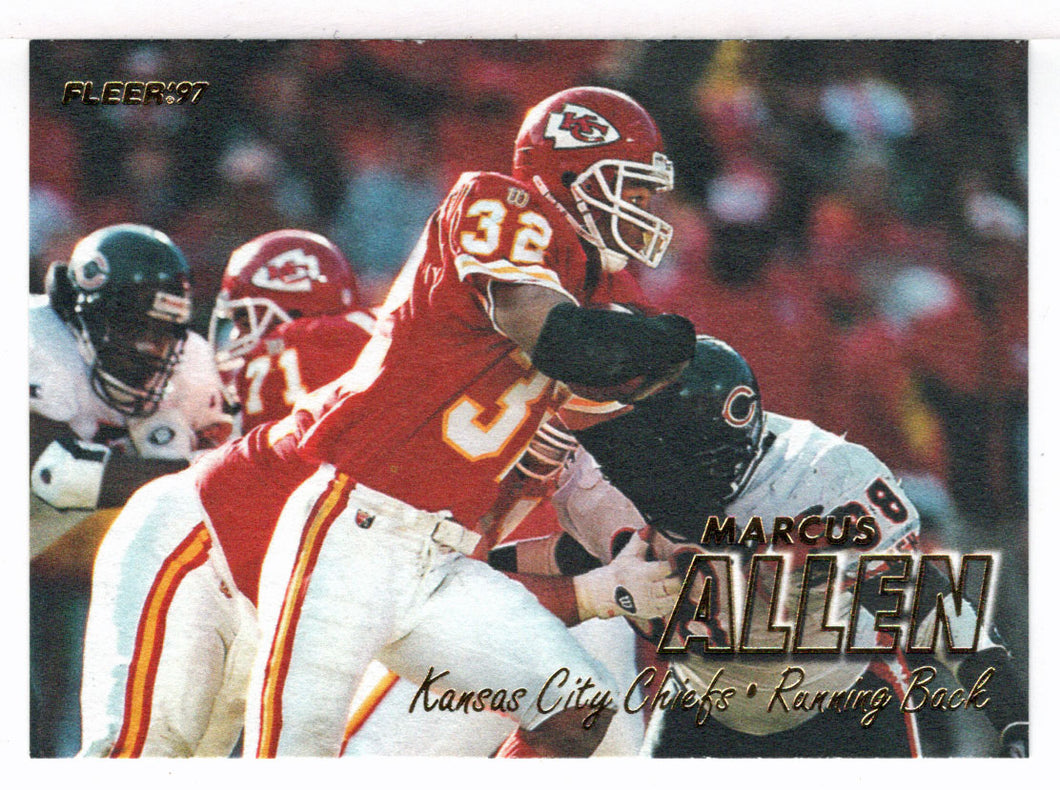 Marcus Allen - Kansas City Chiefs (NFL Football Card) 1997 Fleer # 95 –  PictureYourDreams