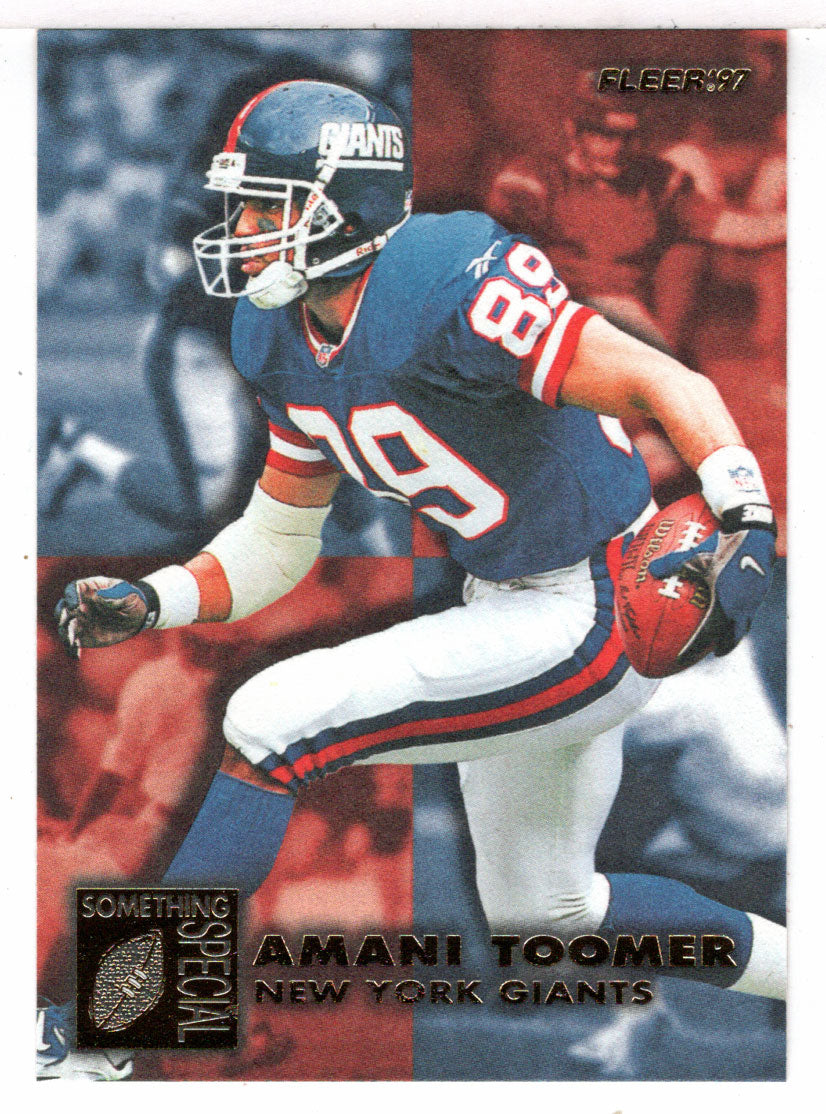 Amani Toomer - New York Giants - Something Special (NFL Football Card) 1997  Fleer # 435 Mint