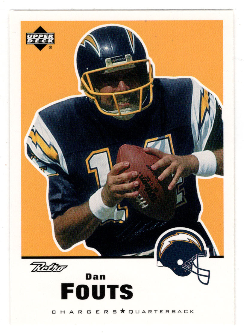 Dan Fouts San Diego Chargers Throwback Football Jersey