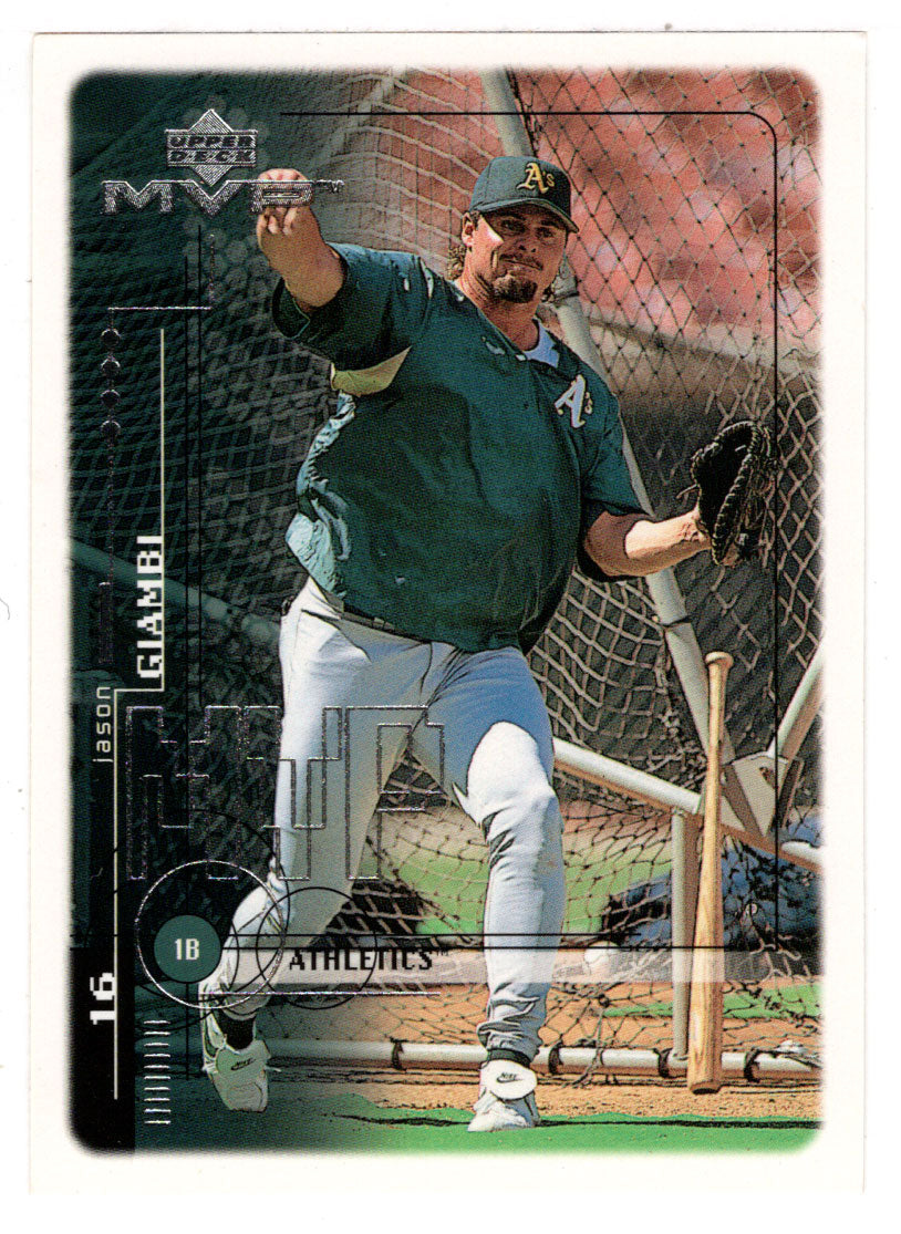 Jason Giambi  Mlb baseball, Jason giambi, Baseball cards