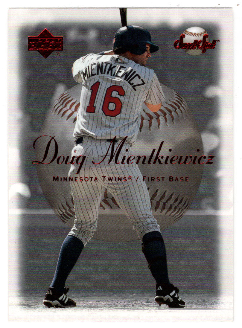 Doug Mientkiewicz - Minnesota Twins (MLB Baseball Card) 2001 Upper Dec –  PictureYourDreams