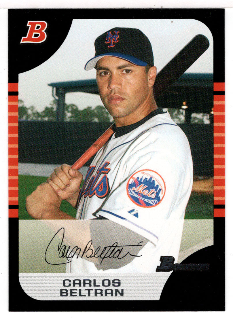 Carlos Beltran - New York Mets (MLB Baseball Card) 2005 Bowman