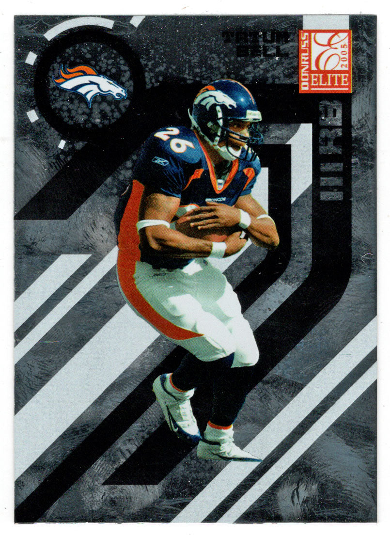 Tatum Bell - Denver Broncos (NFL Football Card) 2005 Donruss Elite # 2 –  PictureYourDreams