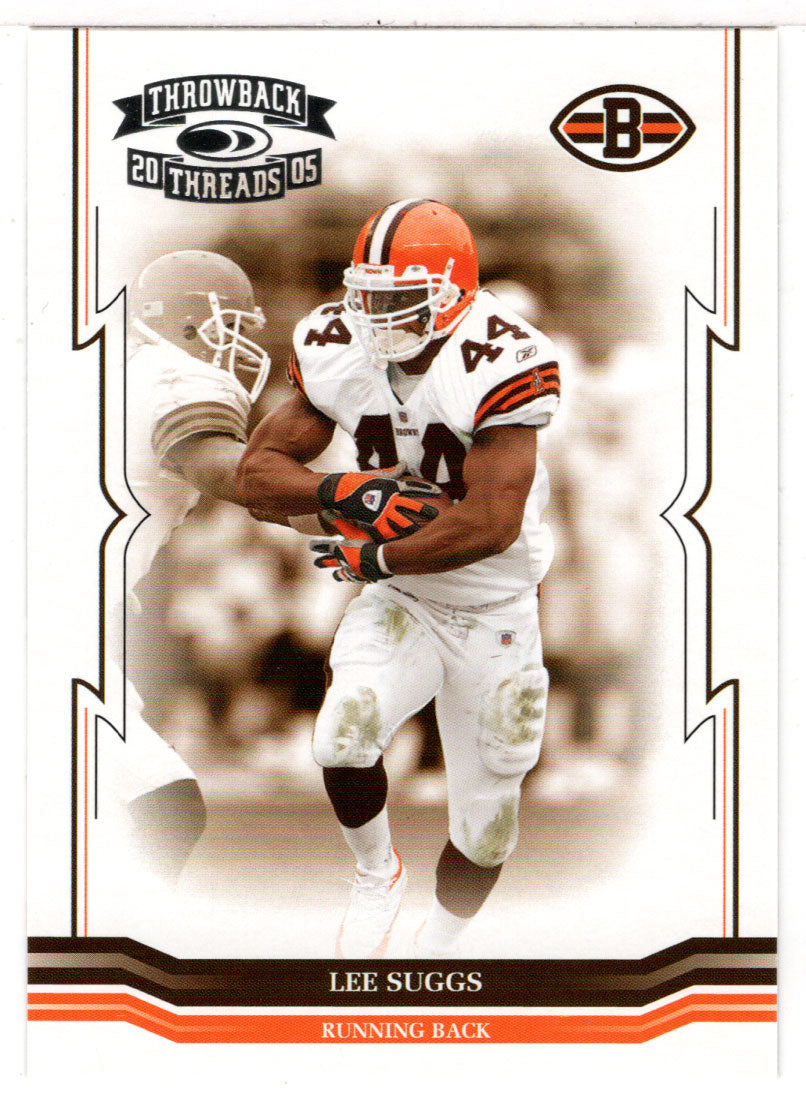 Lee Suggs - Cleveland Browns (NFL Football Card) 2005 Donruss Throwbac –  PictureYourDreams