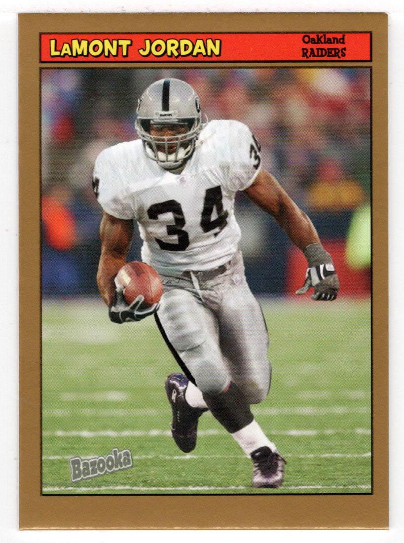 LaMont Jordan - Oakland Raiders (NFL Football Card) 2005 Topps