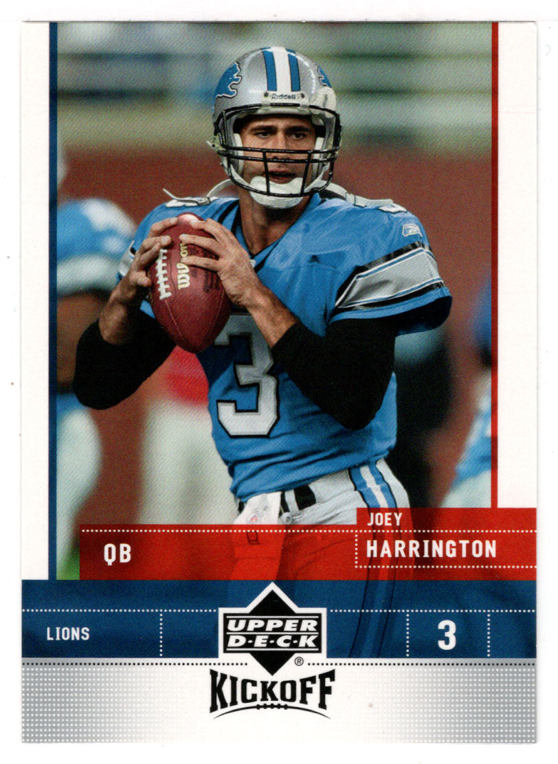 Joey Harrington - Detroit Lions (NFL Football Card) 2005 Upper