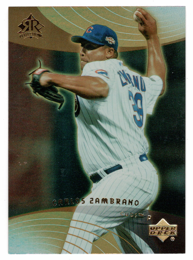 Carlos Zambrano - Chicago Cubs (MLB Baseball Card) 2005 Upper Deck Ref –  PictureYourDreams