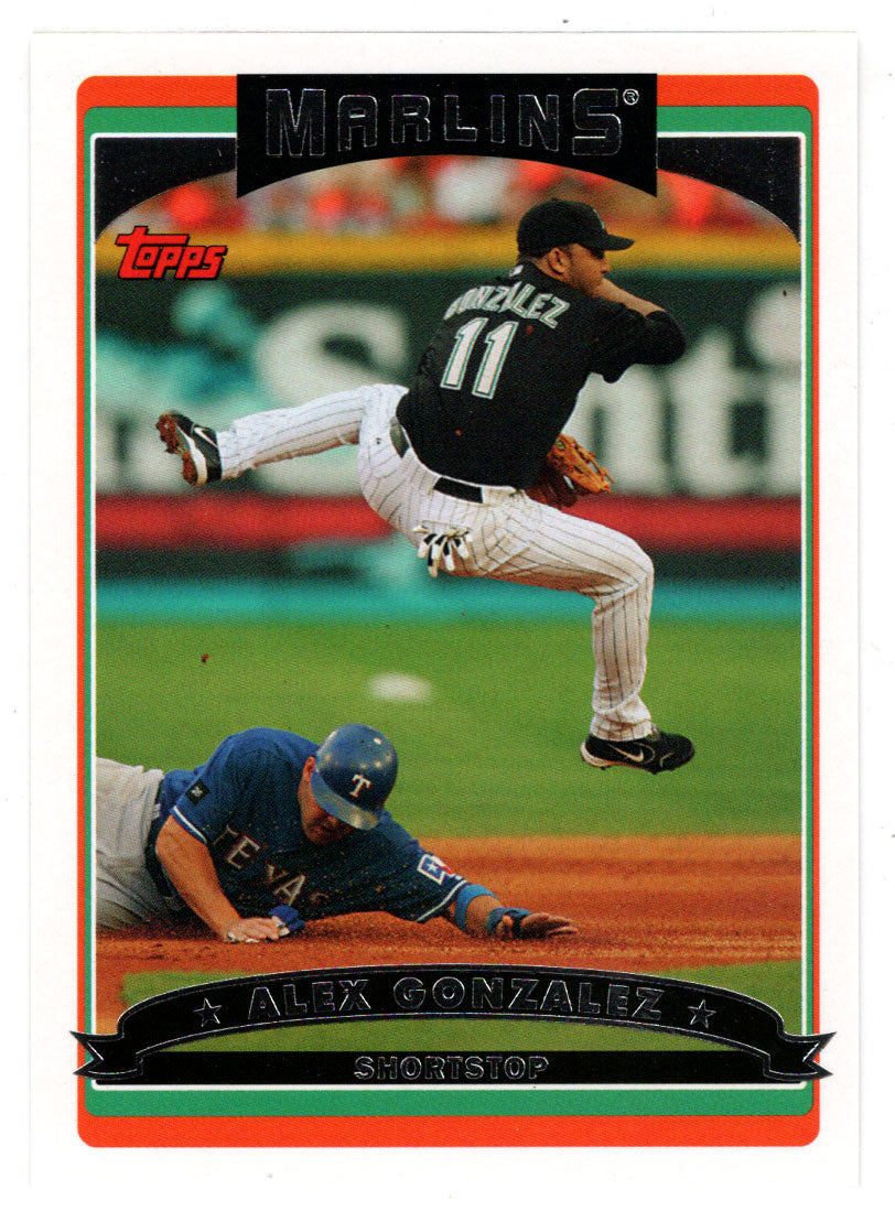 Alex Gonzalez - Florida Marlins (MLB Baseball Card) 2006 Topps