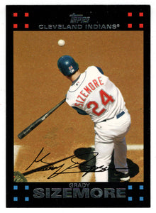 Grady Sizemore Autograph Baseball Card