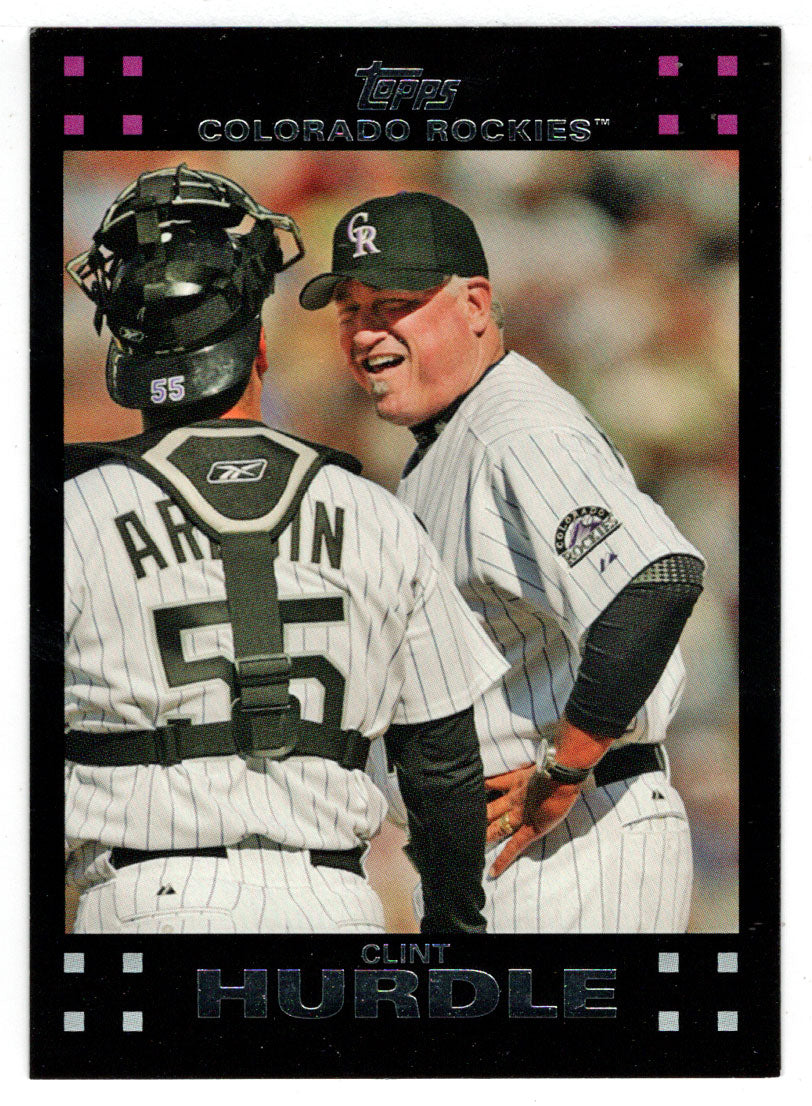 Clint Hurdle - Colorado Rockies - Manager (MLB Baseball Card) 2007 Top –  PictureYourDreams