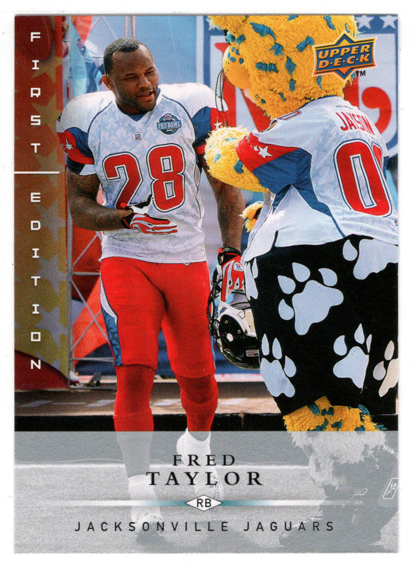 Fred Taylor - Jacksonville Jaguars (NFL Football Card) 2008 Upper