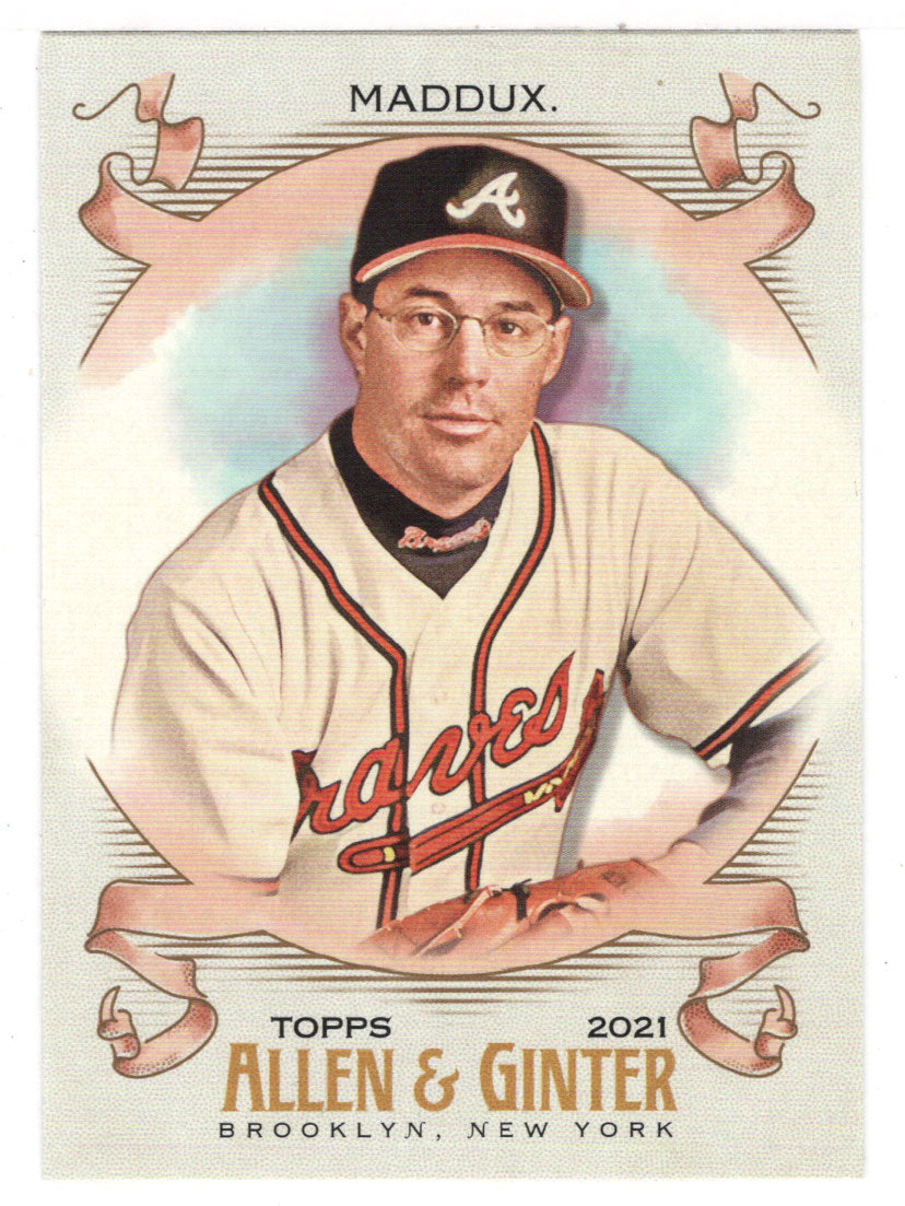 Greg Maddux - Atlanta Braves (MLB Baseball Card) 2021 Topps Allen and –  PictureYourDreams