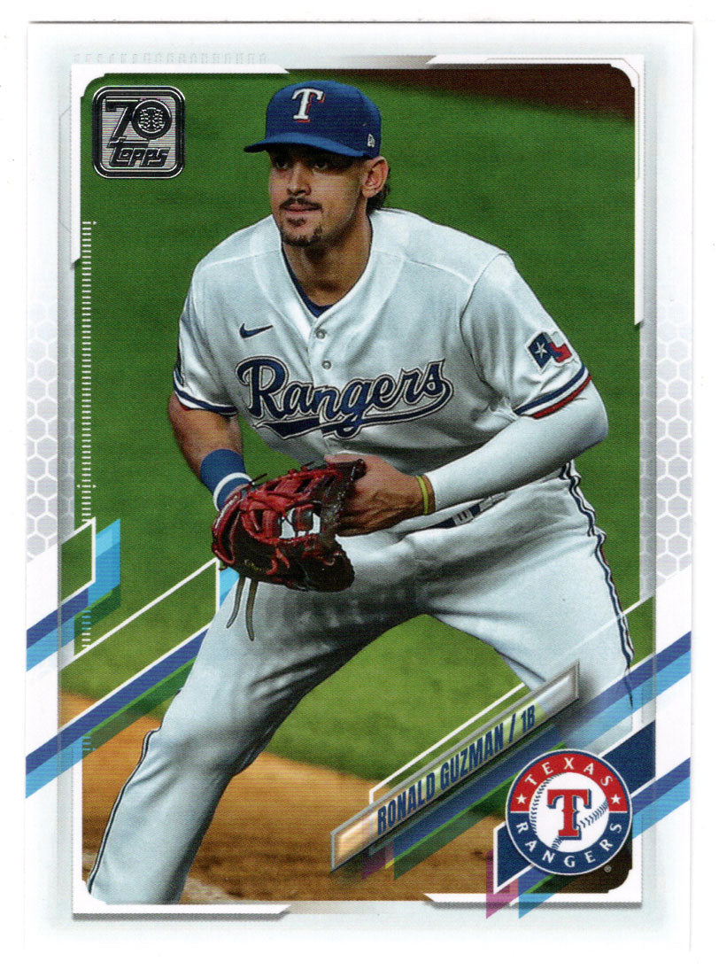 Ronald Guzman - Texas Rangers (MLB Baseball Card) 2021 Topps # 63