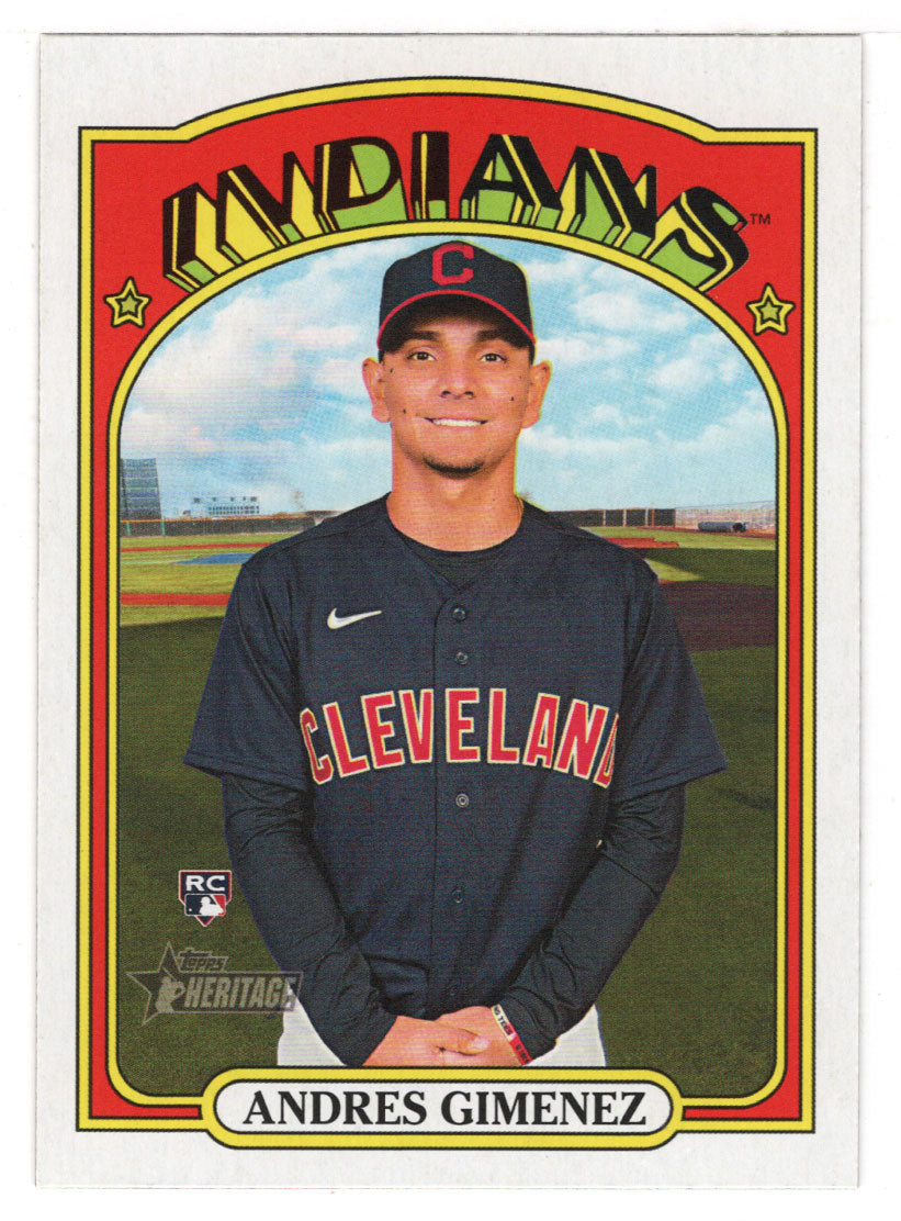 Andres Gimenez RC - Cleveland Indians (MLB Baseball Card) 2021 Topps H –  PictureYourDreams