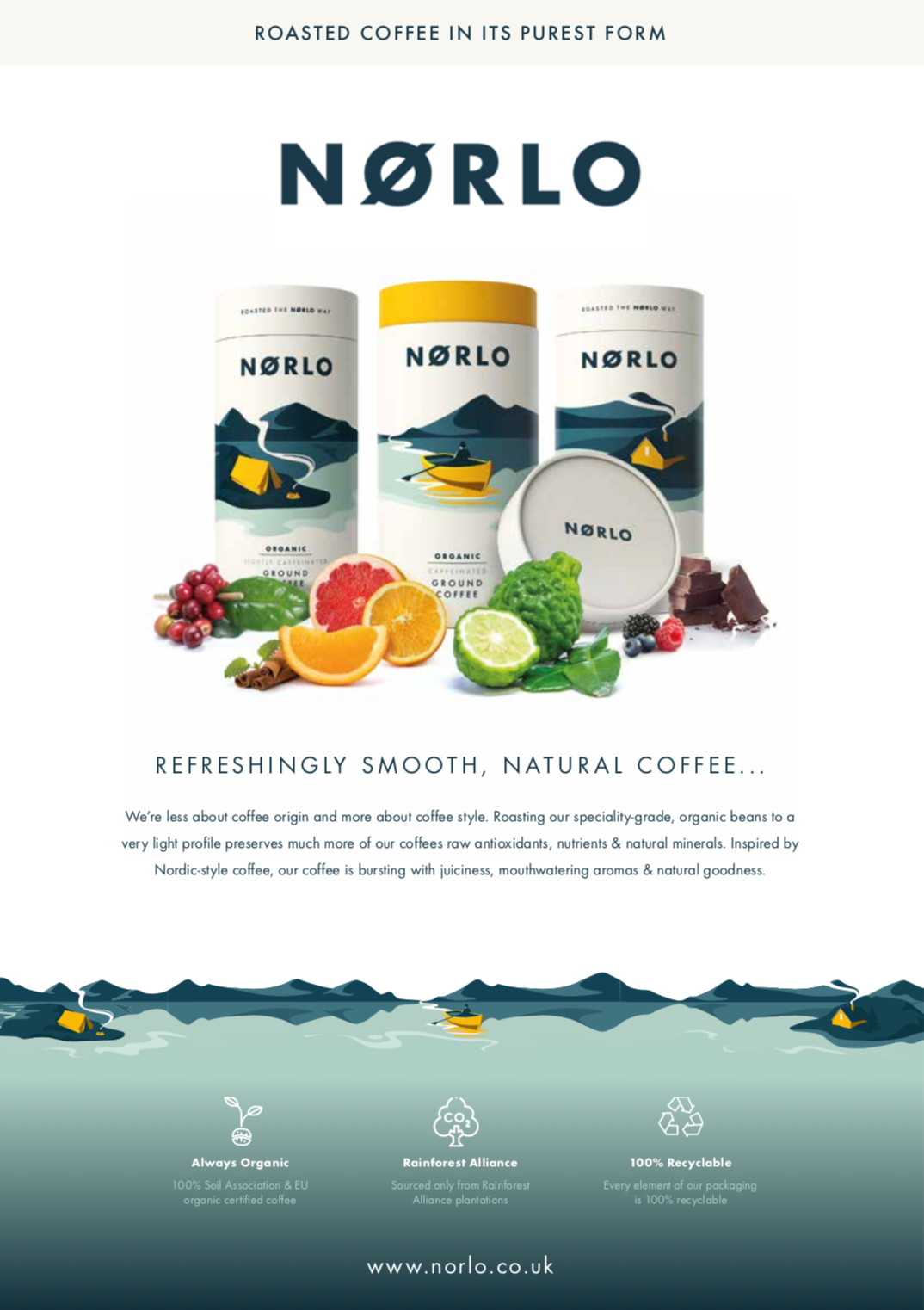 Norlo coffee advert