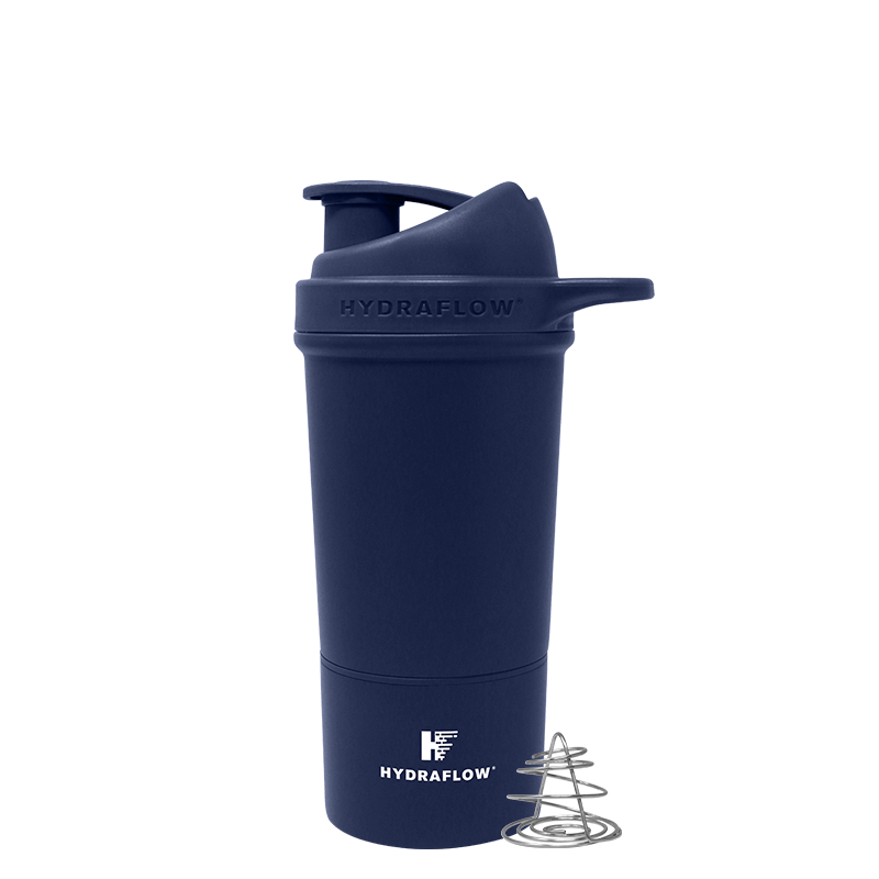 HYDRAFLOW Capri 40 oz. Navy Dark Blue Stainless Steel Vacuum