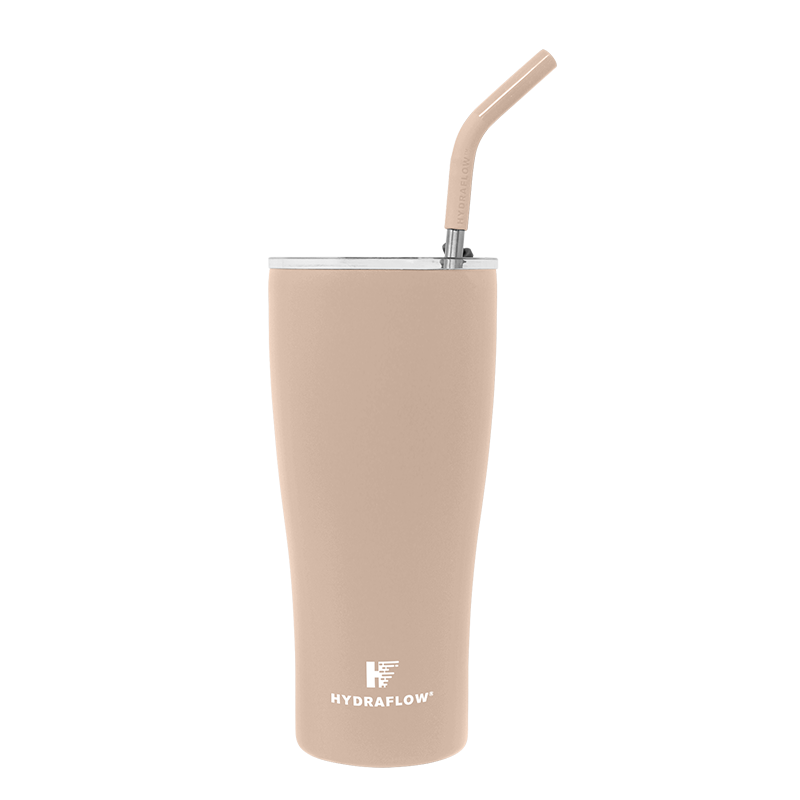 HYDRAFLOW Capri - 40oz Tumbler with Straw and Handle