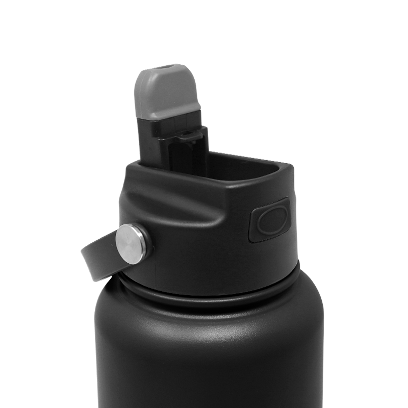 34 oz Color Block Hybrid Flipstraw Bottle