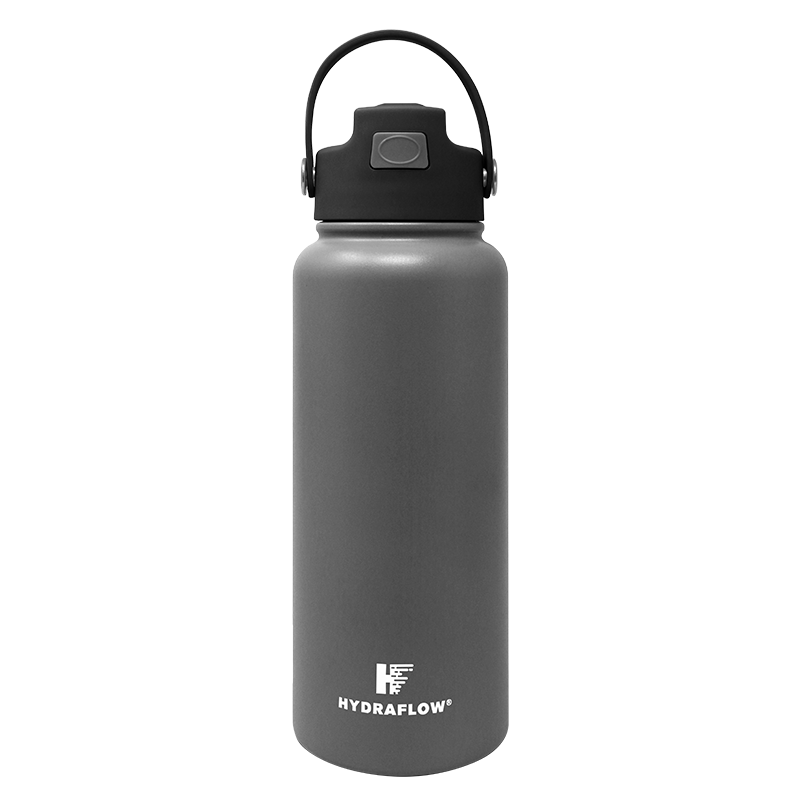 34oz Black Painted Stainless Steel Water Bottle – Friends of