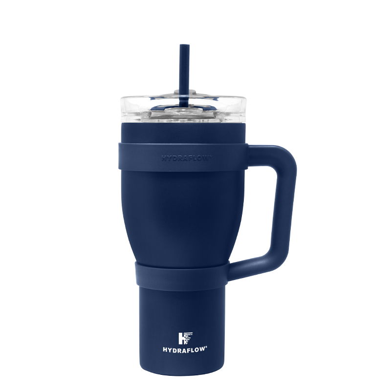 Hydraflow 34 oz. Hybrid Steel Bottle - Navy Blue