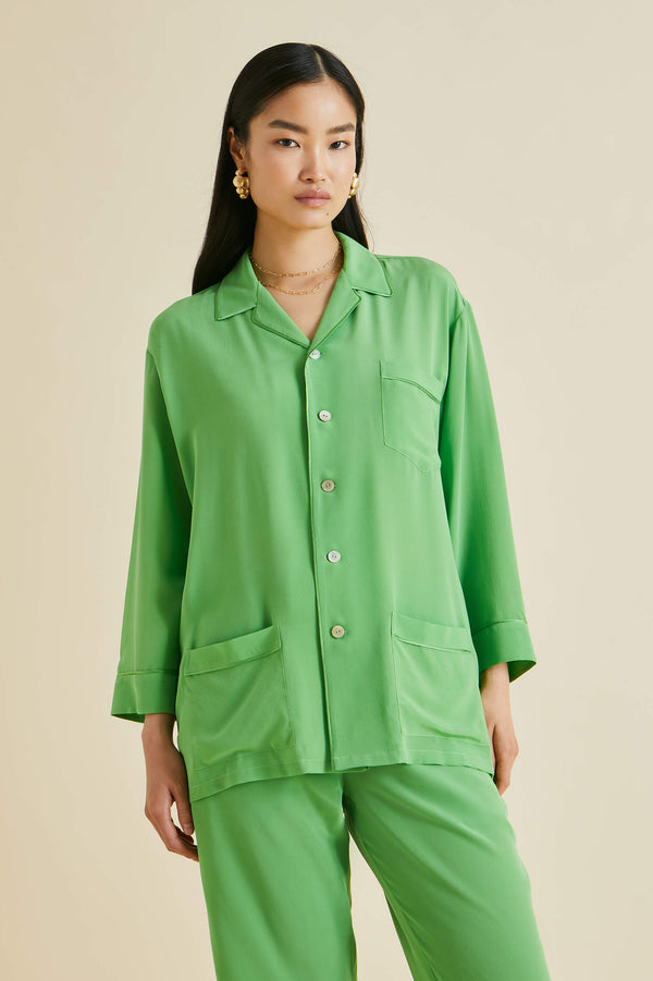 Green LV Inspired Pajamas – Chloe E. LLC